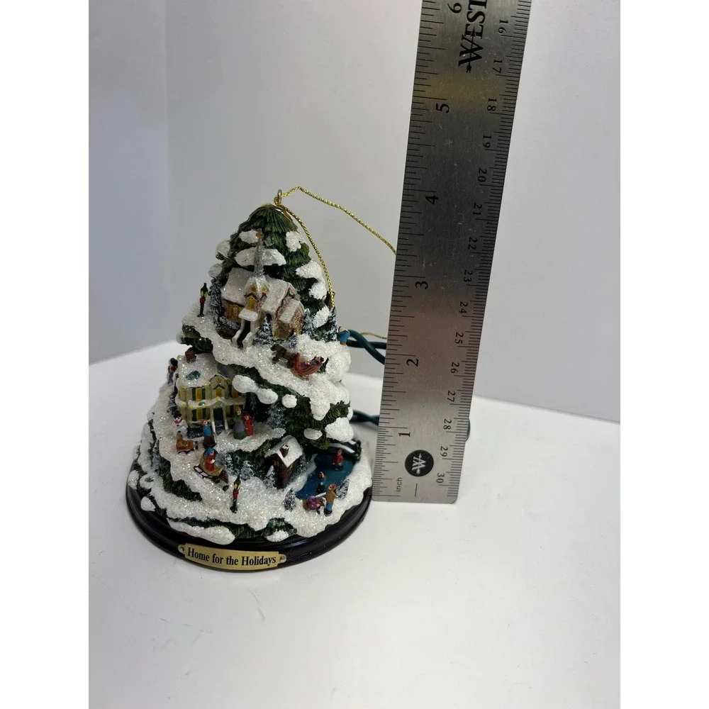 VTG‎ 2005 Thomas Kinkade Home for the Holidays Illuminated Christmas Ornament